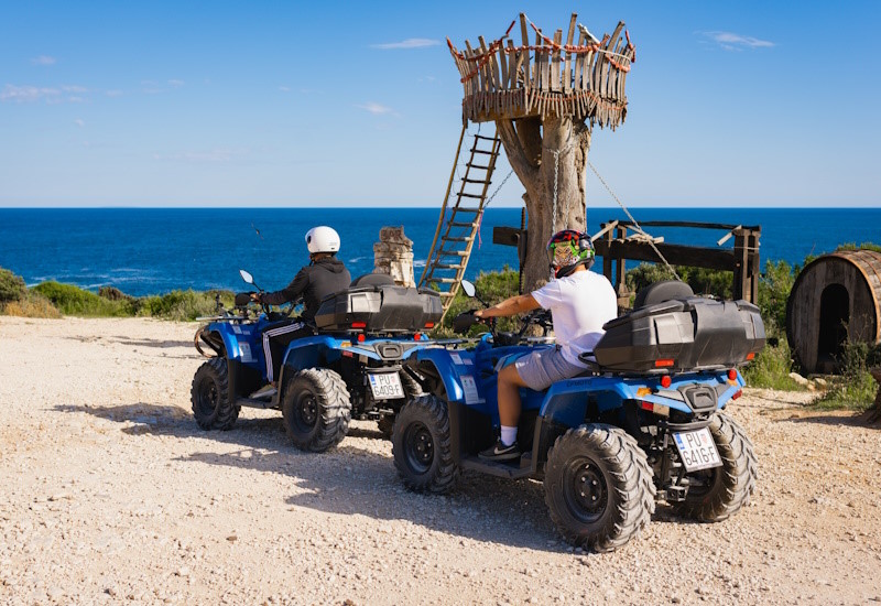 Premantura Quad Rental to visit cape Kamenjak