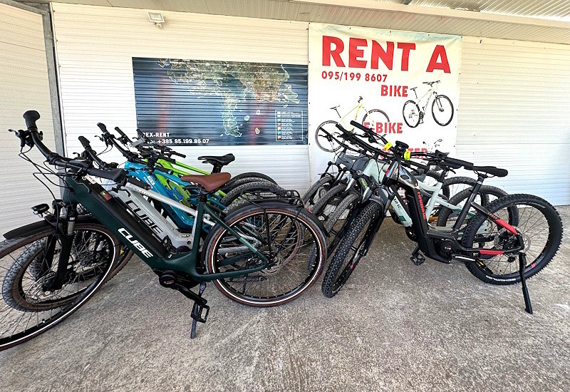 ebike rental in Banjole Istria