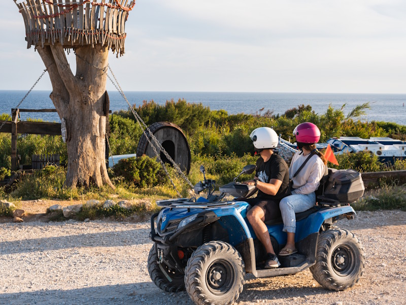 rent a quad to visit Kamenjak in Istria